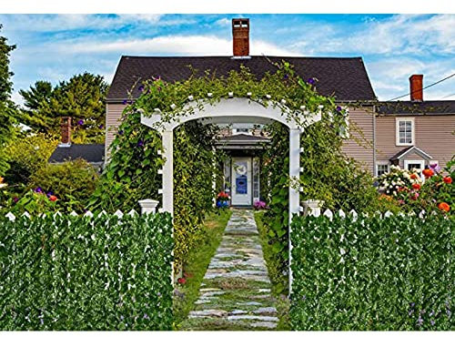 sxlxayxbmsd Haie Artificielle Brise Vue Feuillage Clôture de confidentialité Le Mur Vegetal pour Le décor de fête de clôture de Jardin intérieur extérieur(Color:,Size:1x1m/3.28x3.28ft)