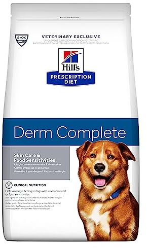 HILL'S PRESCRIPTION DIET Derm Complete Trockenfutter für Hunde, 1.5 kg