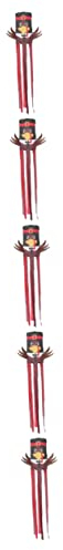 Sosoport 5stücke Thanksgiving Windsock Flag Für Außenbereich Robuste Deko Für Garten Veranda Premium Langlebig Hängend Für Herbstfeiern