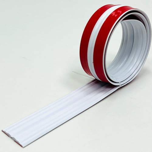 3.3ft Wall Corner Protector,Flexible Vinyl Corner Moulding Trim Caulk Strip,Self Adhesive Wall Corner Guard&Edge Protector, Peel And Stick Molding Trim For Wall Edge Corner, Ceiling, Coun(Color:white)