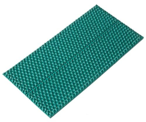 Massagematte Chans 4,9 Ag, Original Nadelmatte, elastisch von Dr. Lyapko Grün, Fakir-Matte für Akupunktur und Massage, Igeln Matte, Wellness-Massagegerät für Rücken, Nacken, Entspannungsmatte