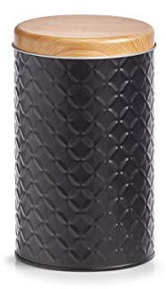 Basera Metall-Vorratsdose (Schwarz, 1370 ml)
