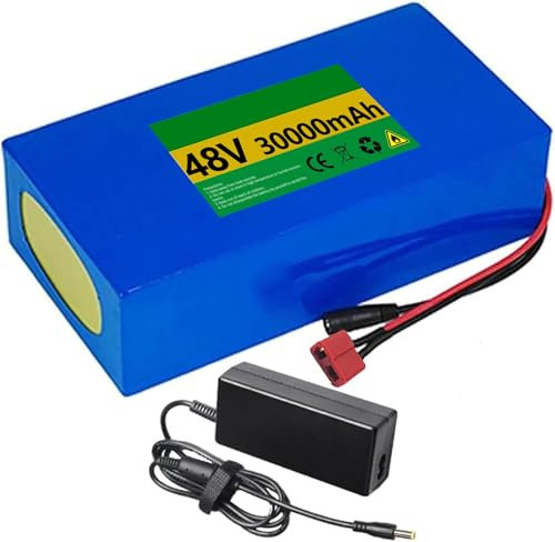 Ebike Battery 36V 48V 8Ah 10Ah 12Ah 15Ah 18Ah 20Ah 25Ah,Bicicleta eléctrica 36V 48V batería de Iones de Litio para Motor 200W 350W 400W 500W 800W 1000W con Cargador 36V 8AH,T