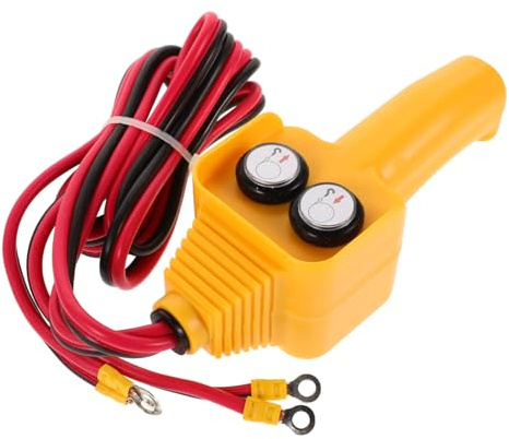 Vaguelly 12v Télécommande De Treuil Électrique De Remplacement Plastique Pour Commande à Distance De Treuil Adaptée Aux Grues Et Équipements De Levage