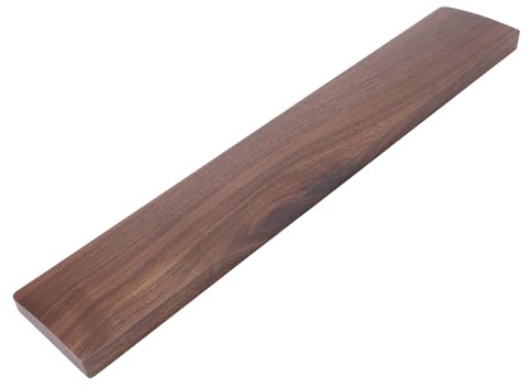 Jectse Handledsstöd för Tangentbord i trä, Handflatsstöd i valnötsträ för Bekväma Skrivspel, 17,32 Cm