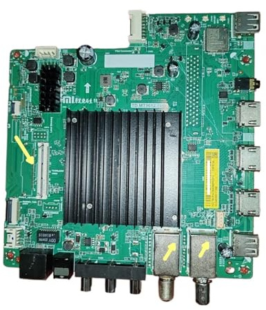 Placa Base for TV con WiFi de Red 61P TD.MT9612.795, con Diferentes interfaces de Cable y Pantalla. Múltiples interfaces Diferentes. Consultar Foto.(2T NO Ci 4 kou)