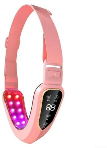 Herramienta de elevación facial inalámbrica con 3500 pulsaciones por minuto y terapia de luz LED para contornear en sombra verde claro(1)