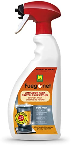 MASSO 06560 Limpiador para Cristales de Estufa, Transparente, 1 L
