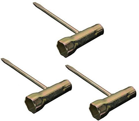 EsportsMJJ 3Pcs 13X19Mm Kettensäge T-Schlüssel Für Motorsäge Stihl Husqvarna Tool