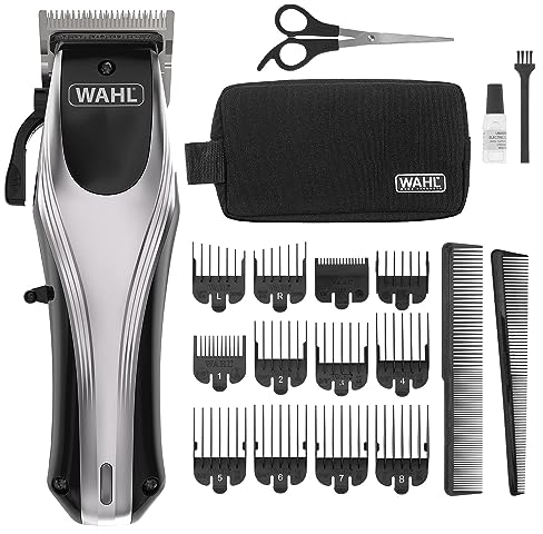Wahl Rapid Clip Hair Clipper, Hair Clippers for Men, Rechargeable, Lithium-Ion Clipper, Men's Head Shaver, Cordless Clippers for Men, Haircutting Kit