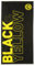 Borussia Dortmund BVB Duschtuch 70 x 140 cm, Schwarz