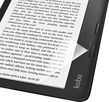 Lobwerk Anti-Reflective Screen Protectors for Kobo Sage eReader 8 Inch Pack of 2