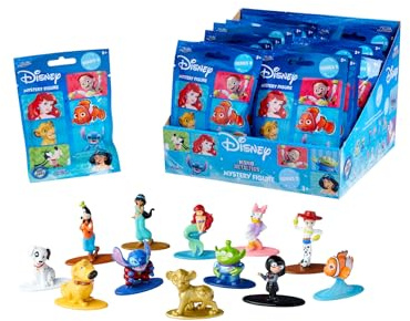 Jada Toys Disney Mystery Box Figuren (4 cm) - 1 Sammelfigur aus 12 Charakteren, Serie 2, Nano Metallfigur ab 3 Jahren - 253071010SSU