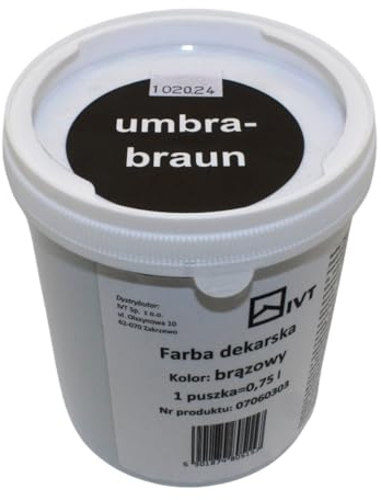 0,75L KAUFDACH® Dachfarbe Dachbeschichtung Dachlack Sockelfarbe Widerstandsfähig (Braun)