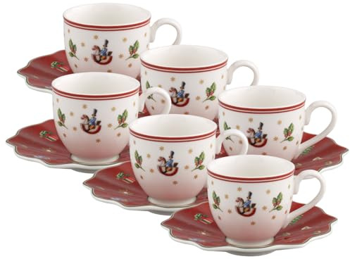 Villeroy & Boch Toy's Delight Mokka-/Espressotasse mit Untertasse 0,1l Set6
