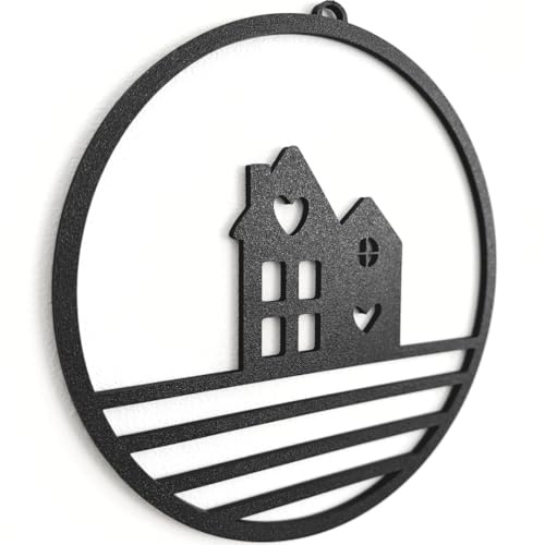 Wunderschöner Fensterkranz in skandinavischem Design - als Fensterdeko, Fensterhänger, Herz Deko, Hängedeko, Fensterschmuck, Fensterbild, Frühlingsdeko, Wohnzimmerdeko