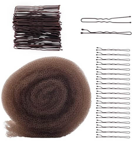 Hair Sponge for Updo, 4.92ft Long Hair Padding Updos Hairs Filler Bun Maker Bumps Volume Insert Styling Tool for Women Men Instant Buns & Voluminous Updos (Light Brown)