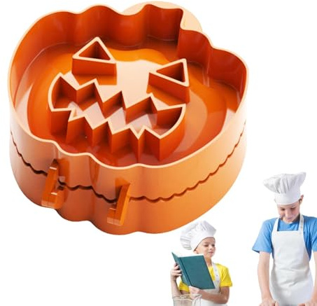 Yaztauho Molde de galletas de Halloween - Cortadores de galletas y de | Halloween | Herramientas reutilizables para hornear, decoraciones de de comida de para patatas