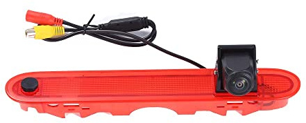 AHD IP68 1280 Pixeles Transporter Caravana Luz de Freno de Techo Cámara de Parking de Retroceso con Ángulo Ajustable Compatible con Mercedes Citan Tourer MIXTO 109 CDI/Renault Kangoo II Master TWINGO