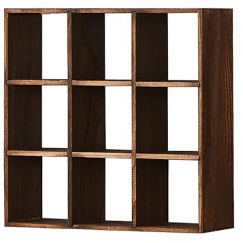 Stoolzfaid Wandmontiertes Tassenregal Aus Holz, 16-Fach Schlitz Tassenregal, Praktische Aufbewahrung Für Zuhause, Bar, Café, Dekoration