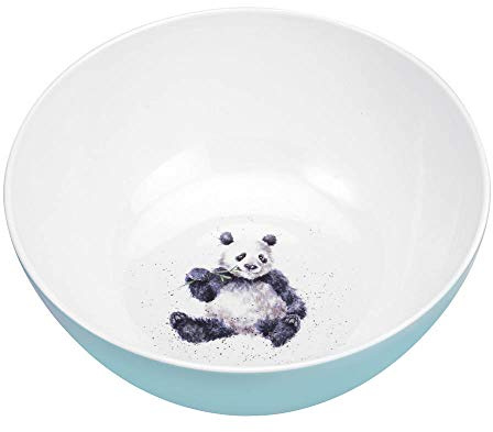 RW WNOF2230-XL Wrendale-Insalatiera in melamina, Motivo: Panda, Ceramica