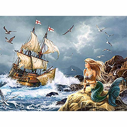 Puzzles 2000 Teile, Ballon Landschaft Rahmenpuzzle, Puzzle Spiel Geschenk, DIY Puzzle Würfel Boot und Mädchen im Meer Impossible Puzzle, Geschenk Geschicklichkeitsspiel für die Ganze Familie