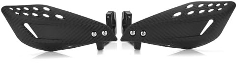Kucehiup Motorcycle Handguards 7/8 22mm Universal Hand Guards Black