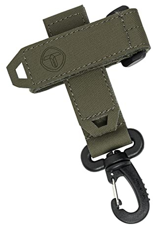TOPTACPRO Taktischer Handschuhhalter Riemen Klettern Seil Keeper Schlüsselanhänger Mehrzweck-Handschuh Haken 500D Nylon