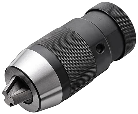 Keyless Bohrfutter for Bohrer Keyless Bohrfutter Selbstanspannung B12 B16 B18 B22 Chuck-Drehmaschine Elektrobohrer-Chuck-Arbor (Color : B16(1MM-16MM), Size : Small)
