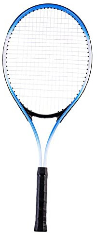 Leapiture 27-Zoll-Tennisschläger, Einzel-Tennisschläger, Professioneller Tennisschläger, Anfänger-Wettkampf-Trainingsset Mit Tragetasche Für Erwachsene, Studenten, Damen Und Herren(Blau)