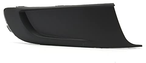 BIPANO Schwarze Auto-Frontstoßstange, Nebelscheinwerfer-Kühlergrill, Grillabdeckung, Zierkappe, for VW, for Caddy, for MK III, for VW, for Touran 2010-UP Nebelscheinwerfergitter Nebelscheinwerfer-Einf