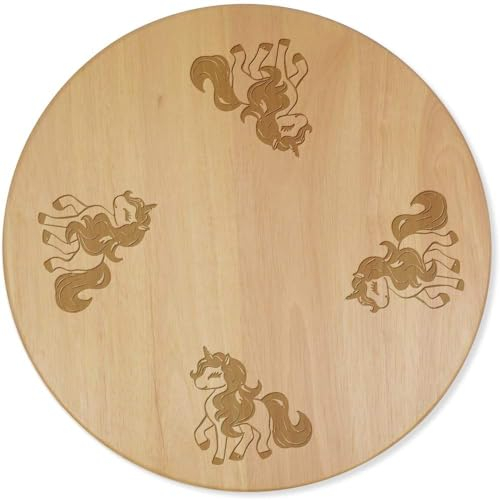 Azeeda 'Happy Unicorn' Lazy Susan Rotating Turntable (LA00022584)