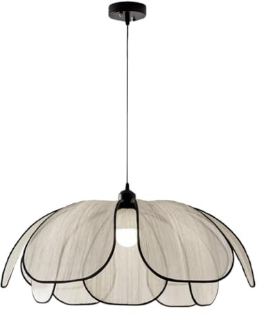 MagiDeal Boho Kronleuchter Hängelampe Blumenförmiges Tropfenlicht, Decke Hängelampe Deckenleuchte für Schlafzimmer, Wohnzimmer, Moderne Blumen Pendelleuchte, Deckenlampe Esszimmer Lampe, 50cm