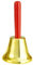 W WIDMANN MILANO Party Fashion - Cloche du Père Noël, 15 cm, Cloche de Noël, Cloche de table