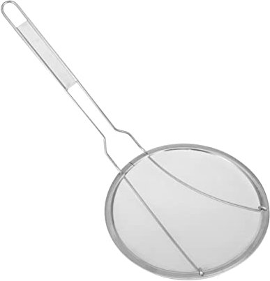 Garneck Colino in Acciaio Resistente Filtro Mestolo Per Lavello e Cucina Per Spaghetti Patatine Fritte e Friggitrice