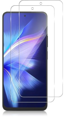 Funrae Schutzfolie kompatibel mit Blackview Shark 9 für Panzerglas, [2 PCS] 9H Härte Displayschutzfolie, 0.33mm Ultra-Klar Folie, Anti-Kratzen Schutzglas, Anti-Bläschen Folie