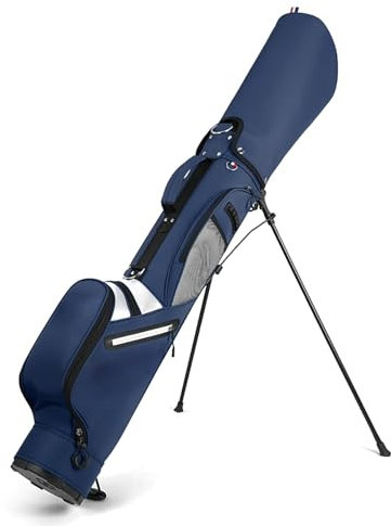 NEONMAN Golf-tragebags, Golftaschen Organizer Golfwagentasche, Bietet Platz für 7 Schläger, Wasserdichtes Material, Stabile Halterung, Große Kapazität(Blau)
