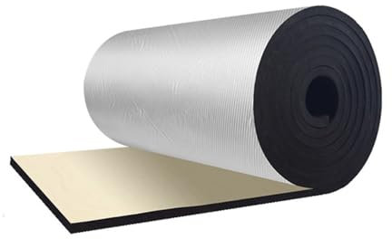 Tapis Isolant Thermique et phonique, matériau insonorisant, avec adhésif au Dos, pour Voitures et toits (Couleur : 20 mm (épaisseur), Taille : 9 m²)