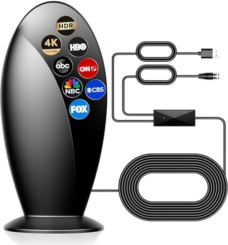 Digital Indoor TV Aerial for Smart TV for Local Channels,
