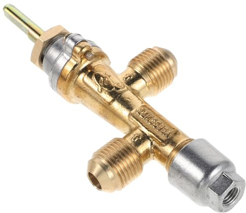 CIYODO Vanne de Régulation du Chauffage Propane en Laiton pour Chauffage de Terrasse de Jardin – Pièce de Rechange Unique pour Contrôle Sécurisé du Parasol Chauffant Extérieur –