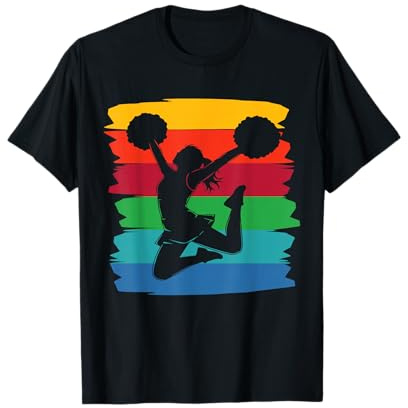 Cheerleaderin Mädchen jubeln Mama Liebe Cheerleading T-Shirt