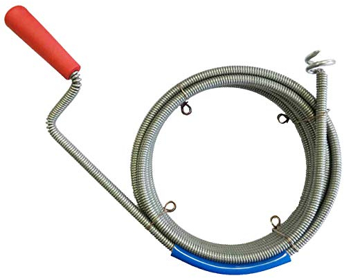 Rohrreinigungsspirale Ø 9mm x 5m mit Bohrkopf