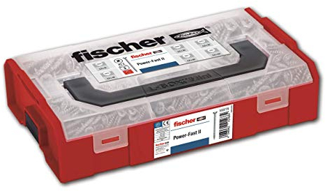 fischer 96330 FPFII Fixainer 558778 Schrauben Sortiert, Stück, grau, 700 uds