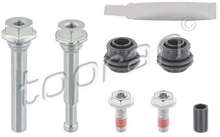 TOPRAN Führungshülsensatz, Bremssattel | Kompatibel mit: AUDI A1 Sportback, A3, A3 Limousine, A3 Sportback, A4 B9, A4 B9 Avant, A5, A5 Sportback, Q2, Q3, Q3, Q5, Q7