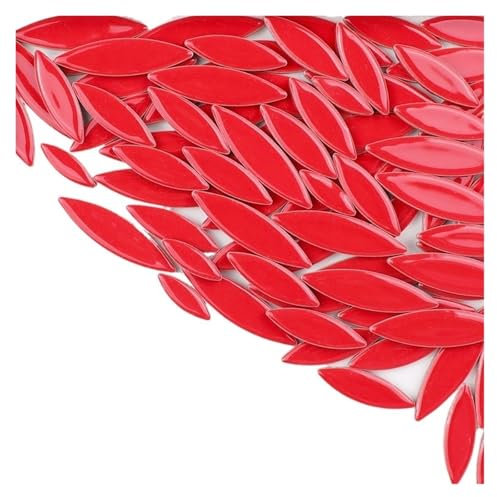 Tesselles mosaique Céramique décorative de pétale d'art de mosaïque de bricolage de 100g, copeaux de mosaïque irréguliers en vrac et Mini carreaux émaillés Mosaique verre (Color : LP52a)