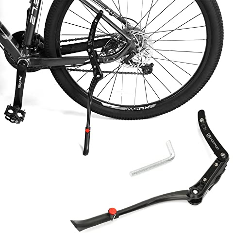 FORTOP Fahrradständer, Mittelhalterung, Doppelbeine, verstellbare Aluminiumlegierung, Fahrradstütze, Ständer für 61 cm, 66 cm, 69 cm, 73 cm, 73 cm, Rennrad (verlängert)