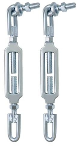 TC422-39700 Verstellbarer Spannschloss-Stabilisator, kompatibel mit Kubota-Traktoren L2501D L2501F L2501H L2800F L2800DT L3200H L3200F L3200DT L3400F L3400DT L3700SU L3800 0H L38 00F L3800DT, 2 Stück