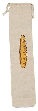 Sacs à Pain Sac à pain en lin réutilisable, 4 pièces, sac de rangement à cordon de serrage en coton, pain à cordon de serrage, sacs frais faits maison, sac de rangement en lin(Beige02)