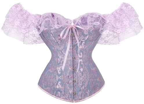 USOHJZ Body Shapers Damunderkläder Korsett Toppar Fajas Shapewear Slimming Bustiers Underbröstkorsett Kvinnliga Kläder (Färg: 10,XS)