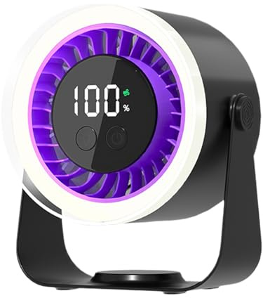 Ventilatore Da Scrivania Di Raffreddamento: Circolatore Di Aria Silenzioso A 10 Velocità, Ventilatore Alimentato Da USB A Basso Consumo, Raffreddatore Scrivania Portatile, Camera Da